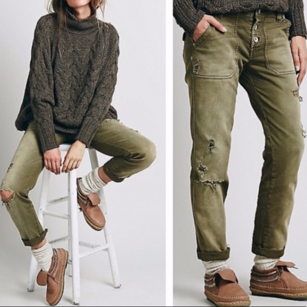 Free People Mountaineer Fatigue Pants